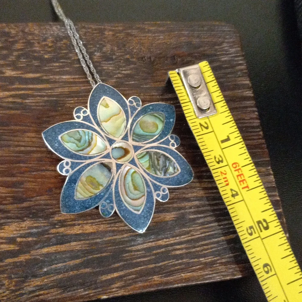 925 Mexico brooch/pendant - Picture 13 of 14
